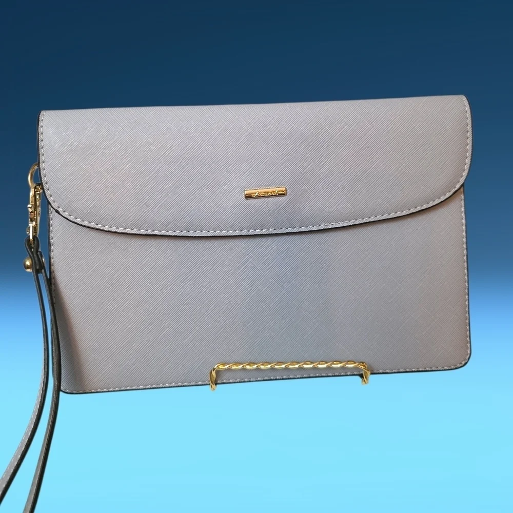 Chic Gray Large Wriatlet Or Clutch By Lovevook